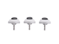 Acessórios de Aspirador 3 ruedas delanteras giratorias para aspiradora 1S 1C 2 S5 S50 S6 S60 S5Max S6Maxv aspiradora pura Robot Pa