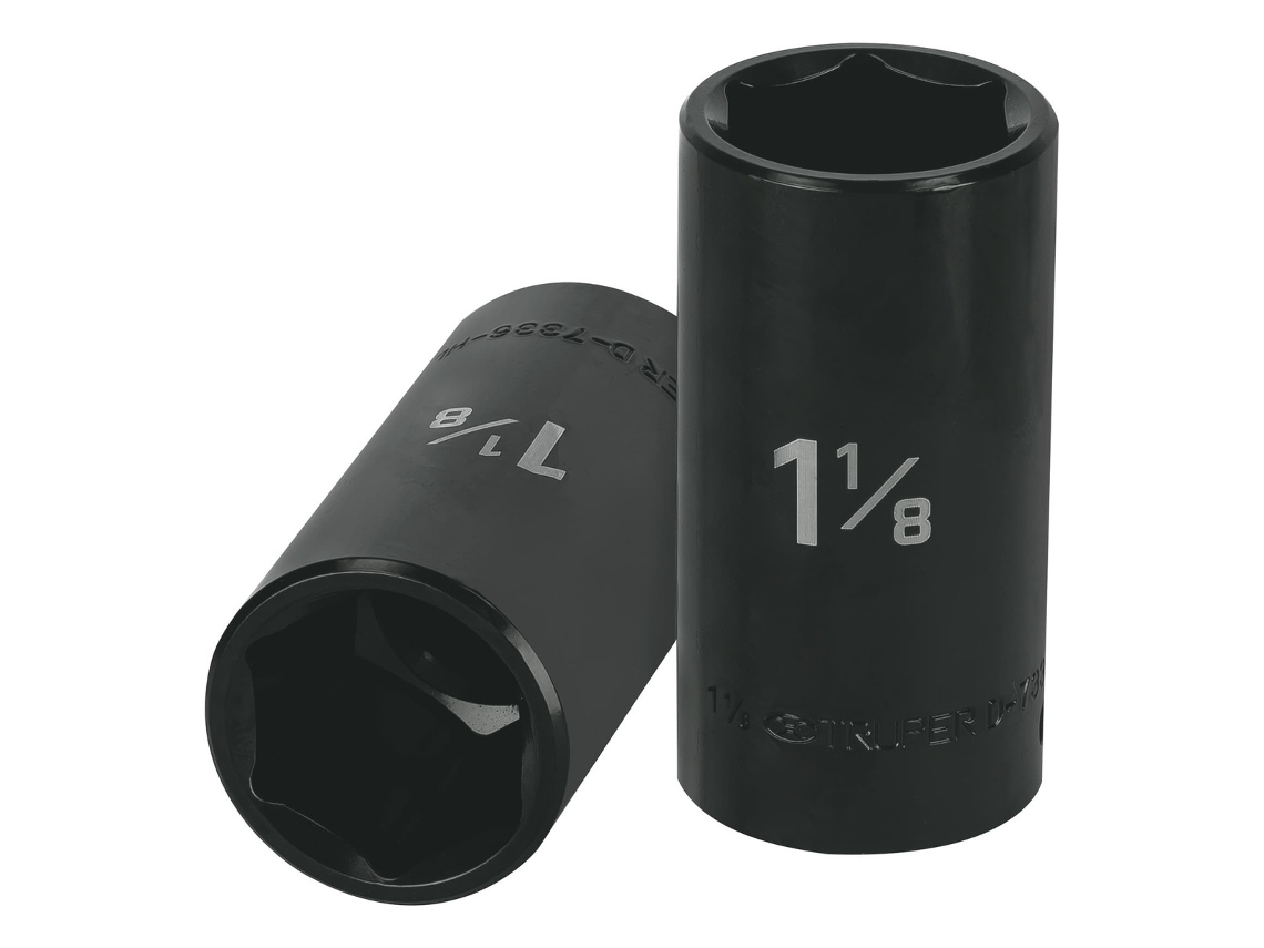 Soquete De Impacto De 1/2 E 6 Pontos Longo 1 1/8 Truper 13401vayotoy