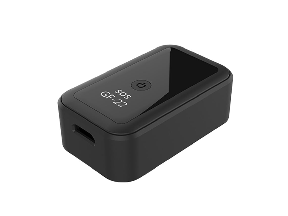 Localizador De Gps Inteligente Sem Fio Gf-22, Posicionamento Preciso, Rastreador De Motocicletas Automotivas, Antirroubo, Preto*