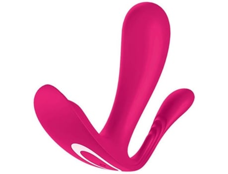 Estimulador SATISFYER Doble Vaginal y Top Secret Rosa