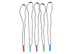 5 Collares Sensoriales Para Bebés Para Masticar, De Silicona Suave, Para Aliviar Las Encías, Juguete Para La Dentición.