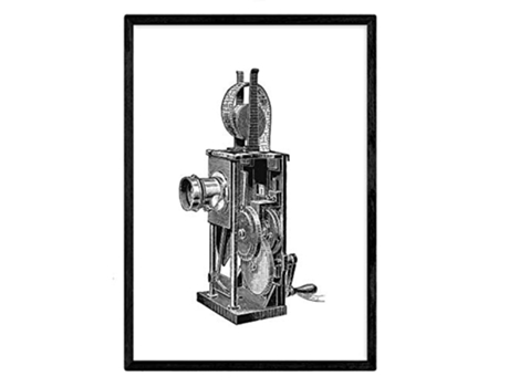 Láminas NACNIC Proyector Antiguo (A3)