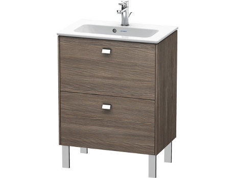 Mueble bajo encimera DURAVIT Brioso Compact 62,0 x 38,9 cm 2 extraíbles incl. hueco para sifón y delantal para lavabo ME by Starck 234263