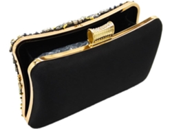 Bolso De Mano De Noche Para Mujer Con Cadena Y Perlas Bordadas Para Bodas.