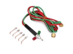 Kit de herramientas de soldadura con mini soplete de oxígeno y 5 puntas reemplazables