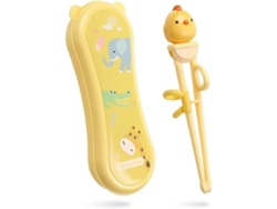 Platos De Entrenamiento Para Palillos Chick Kids Con Estuche Portátil