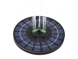 Bomba de fuente solar (bomba de agua solar con luz LED RGB)