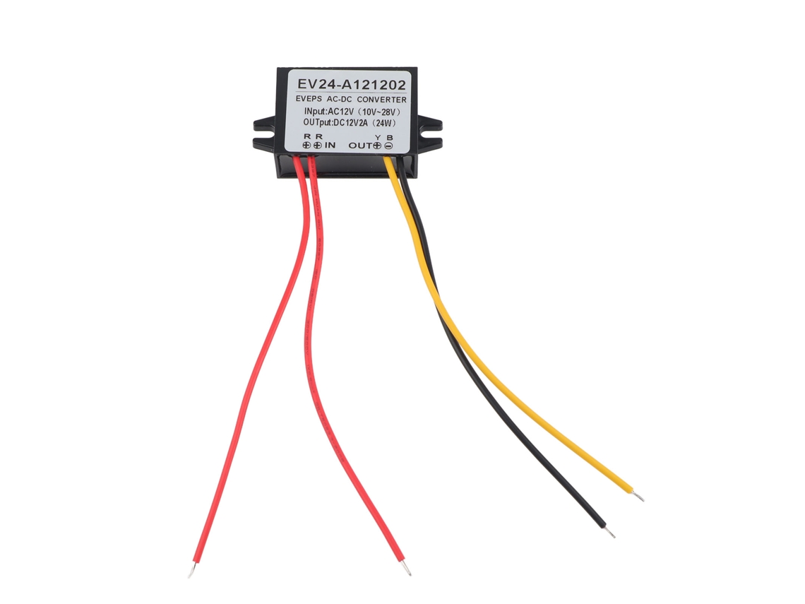 Módulo de alimentación reductora Veloriskku: convertidor de CA 10-28 V a CC 12 V (2 A).