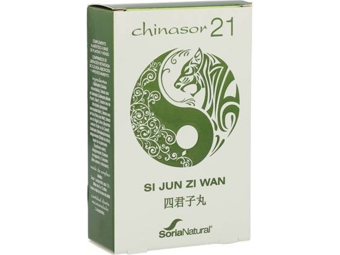 Complemento Alimentar SORIA NATURAL Chinasor Jun Zi Wan (30 comprimidos)