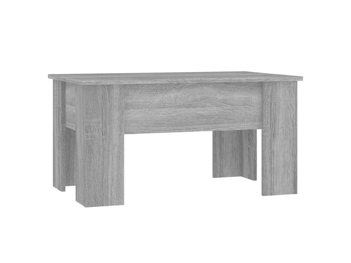 Maison Exclusive - Mesa De Centro Madera De Ingeniería Gris Sonoma 79x49x41 Cm