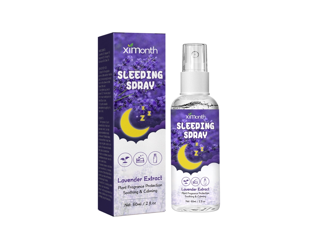 El spray para dormir de lavanda Ximonth alivia la ansiedad.