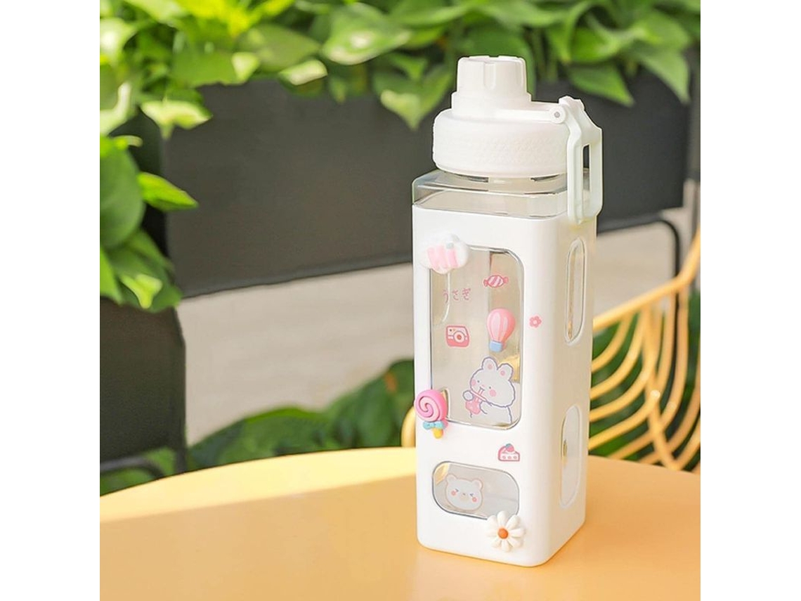 Botella térmica Linjou para niños, ligera, a prueba de fugas, diseño único, regalo ideal.
