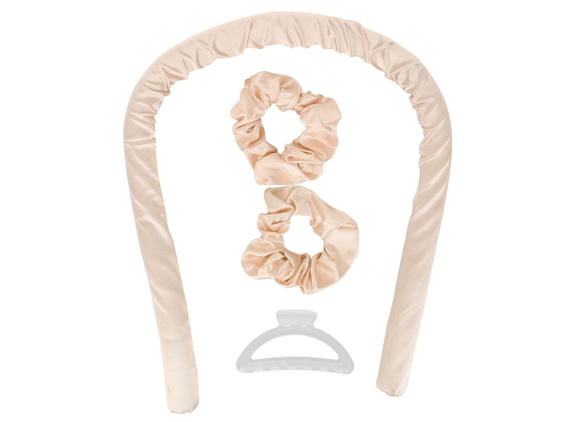 Rodillo De Pelo Sin Calor Banda Para Dormir Rizos Diy Espuma Champagne Herramienta De Rizado