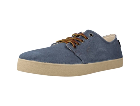 Zapatos de Hombre POMPEII Piel Azul (41)