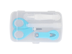 Kit De Cuidado De Uñas Para Bebés Con Tijeras, Cortaúñas, Lima Y Pinzas - Seguro Para Bebés De 0 A 3 Años.