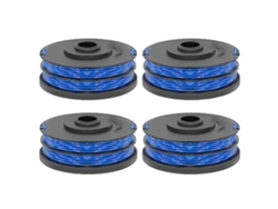I2u 4pcs Rac123 Carrete De Hilo Para Cortacésped Ryobi Rlt6030 Rlt5127 I9q Rlt5027 Rlt4125 Rlt4027 Grass Tr