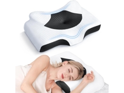 Almohada Cervical Osteoarticular, Diseño Hueco, Espuma Viscoelástica Sin Olor, Con Funda Refrescante, Almohada Ortopédica Ajustable Para Cama