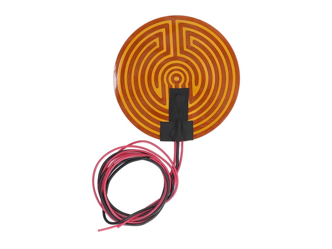 Lámina Calefactora Flexible Pi De 120 W, Placa Redonda Para Cama Caliente De Impresora 3d, Dc12v