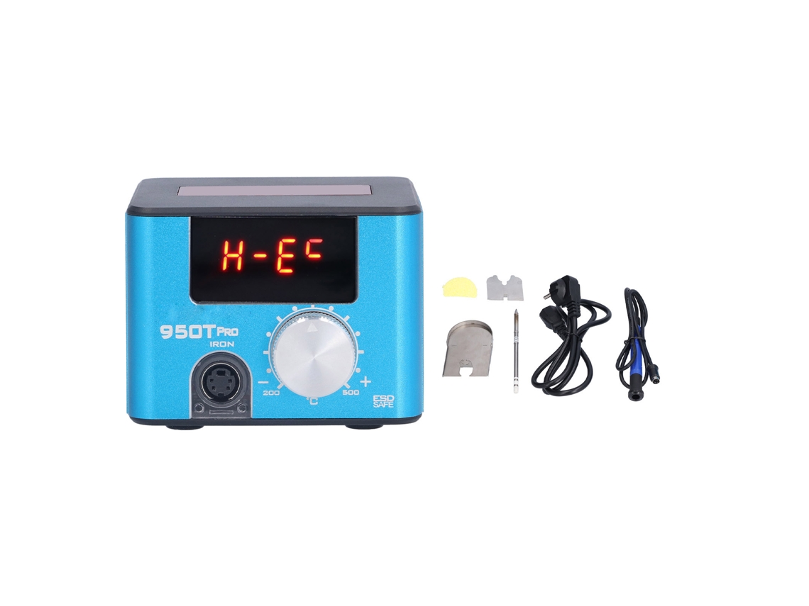 Mini Estación De Soldadura Eléctrica 950t Pro 75w T12, Herramienta De Soldadura De Aleación De Aluminio De 200-500 ℃