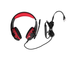 Auriculares Gaming Cableados Montados En La Cabeza (cancelación De Ruido, Graves Estéreo) Python Fly G9000max
