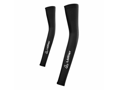Manga para Hombre LOEFFLER Manguitos Thermo Negro para Ciclismo (L)