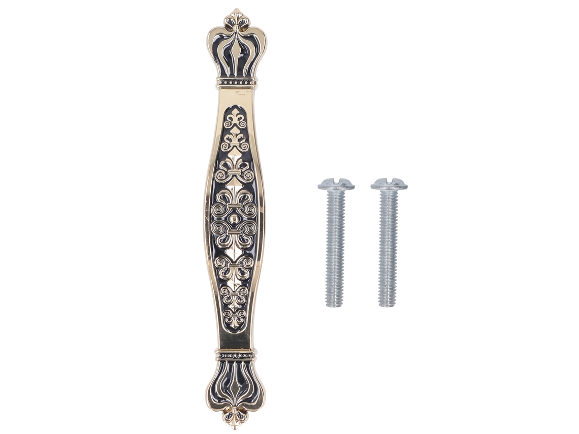 Tirador De Armario De Aleación De Zinc Estilo Retro Europeo Para Cajón De Armario, Incluye Tornillos.