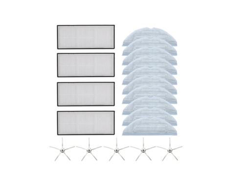 Repuesto de cepillo lateral de filtro Hepa para fregona Xiaomi Roborock S7 / T7S / T7Splus, accesorios compatibles con aspiradora