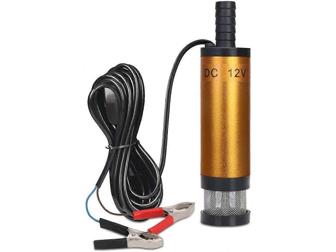 Bomba De Aceite 12v Sumergible Con Filtro Removable Y Calefacción Para Diesel Kerosene Y Agua