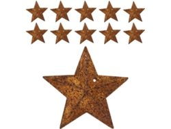 Adornos Estrellas Versátiles Prácticos 50 4 5 Acabado Envejecido Decoración Paredes Hogar Fiestas X Cm
