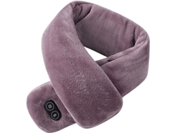 Soporte cervical eléctrico portátil 2026 con forro polar suave y ligero para aliviar el dolor de cuello.