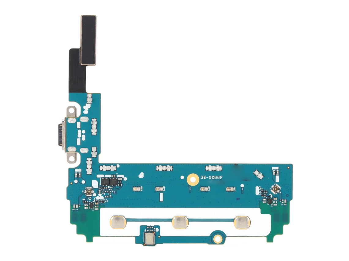 Cabo Flexível De Porta Usb De Carregamento Com Plugue De Cauda Para Samsung G888f - Novo