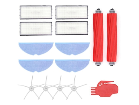 Kit de peças de reposição do filtro da escova lateral da escova principal para xiaomi