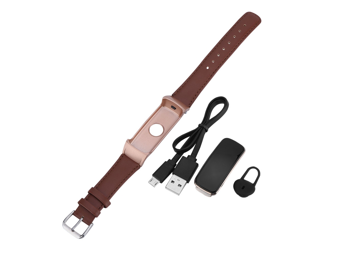 Pulsera Inteligente (llamadas Bluetooth, Monitorización De La Frecuencia Cardíaca, Resistente Al Agua)