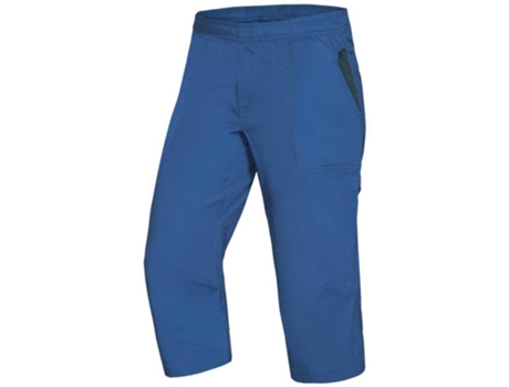 Pantalones para Hombre OCUN 3/4 Silver Ridge Ii Capri 21 Azul para Montaña (S)