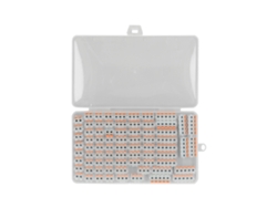 Yncm2026-kit De 75 Conectores De Cable De Palanca Empuje Conductor Bloque Terminal Rojo Para Cableado Rápido