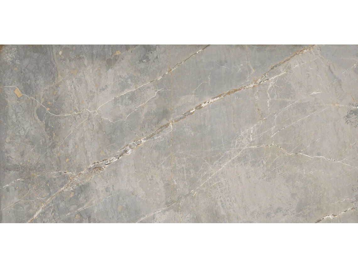 Paleta de Losas Grises Efecto Mármol (36 Unidades) / 100x50x2 cm / Gris Natural