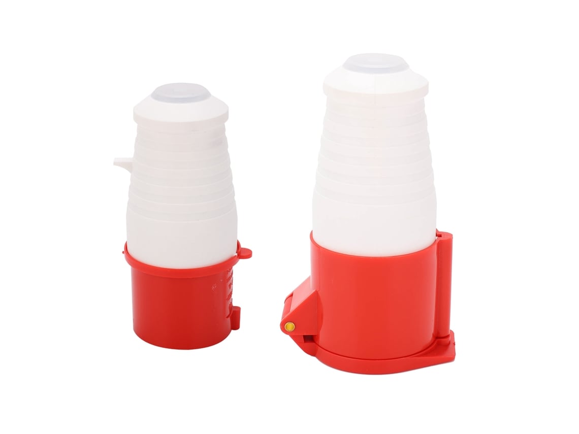 Conector De Enchufe Industrial 4 Pines Trifásico, Set De Socket Impermeable, 32a Ac380v415v