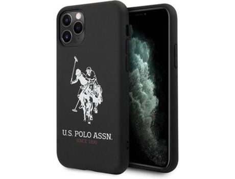Funda Apple iPhone 11 Pro Max US POLO Original (Negro)