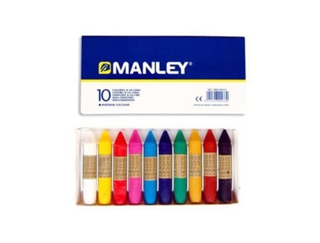Lápis de Cera Manley 10 Núcleos