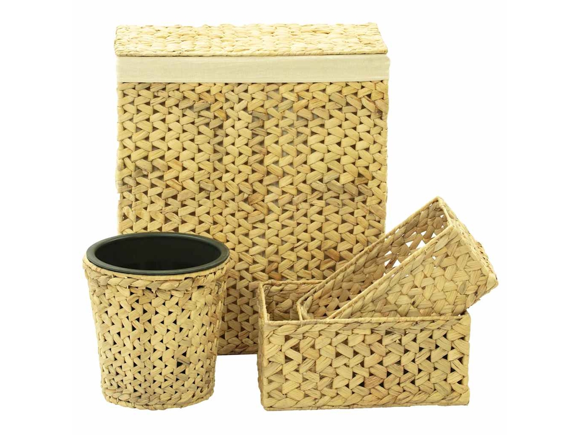 Maison Exclusive - Juego De Cuarto De Baño Jacinto De Agua 4 Piezas