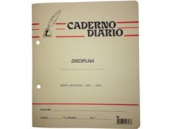 Cuaderno Diario Pena Pautado Agraf A4 40 Fls