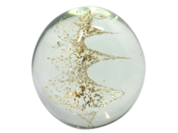 Pisapapeles SIGNES GRIMALT Dorado Vidrio Cristal