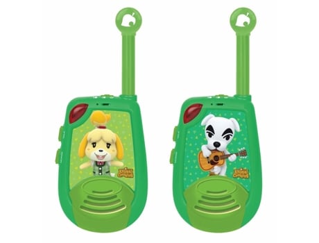 Camión LEXIBOOK Nintendo Animal Crossing 2Km Morse Iluminado Montura De Cintura 2 Canales Batería Verde Tw25Ac (Edad Mínima Recomendada: 3 años)