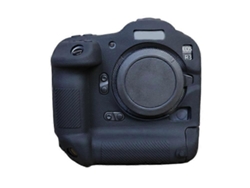 Funda protectora de silicona flexible con protección contra caídas, compatible con la cámara Canon Eos R3, funda antiarañazos y anticaídas Facpoet