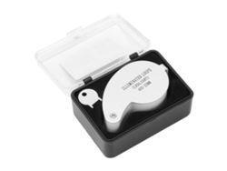Lupa De Joyería 40x Portátil Con Iluminación Para Detectar E Identificar Joyas.