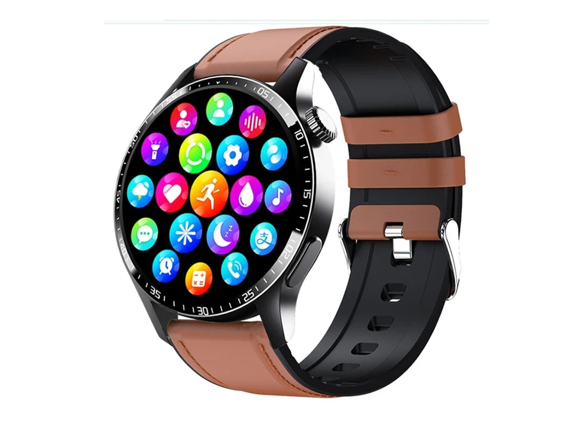 Reloj inteligente con monitorización de glucosa en sangre, oxígeno en sangre, frecuencia cardíaca, temperatura, salud, llamadas Bluetooth y varias funciones. Bestvite
