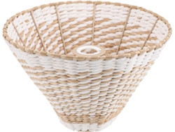 Pantalla De Lámpara De Papel Natural Tejido Para Lámpara De Mesa E27/e14, Tamaño 1, Diseño