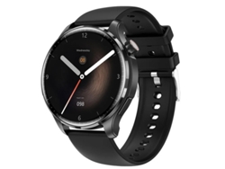Reloj inteligente con llamadas Bluetooth, control de la frecuencia cardíaca, presión arterial, sueño y temperatura, seguimiento del clima y GPS Yizhood