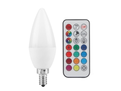 2026-bombilla De Vela Led Multicolor Con Control Remoto Ac85-265v E12 Rgb Y Blanco Cálido