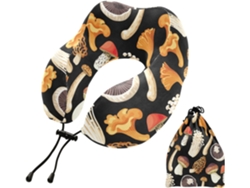 Almohada Viaje Dormir Aviones Espuma Viscoelástica Poliéster Viscoelástica. Fácilmente Soporte Fácil